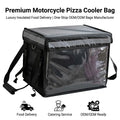 Wholesale Motorcycle Pizza Takeaway Cooler Insulated Food Delivery Bag Insulated Food Pizza Bag 62L Delivery Backpack