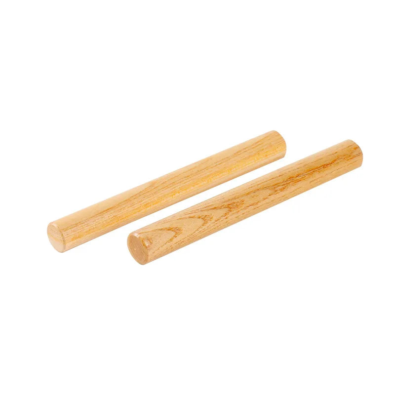 Children Education Toy Custom Natural Wooden Rhythm Stick Orff Percussion Instrument Wholesale