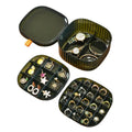 Jewel Bracelet  Ring Plastic Boxes Jewelry Earrings Case Transparent Plastic Multi-layer Ring Necklace Earrings Organizer