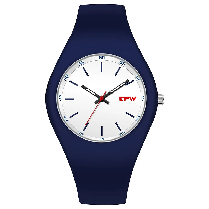 Custom Logo Face Watch for Men Chronograph Wrist Luxury Brand Fashion Wrist Watch Relojes De Cuarzo Orologio Uomo