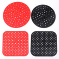 Factory Custom Reusable Non-Stick Silicone Air Fryer Lined Oven Baking Mat Heat Resistant Pastry Tools