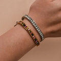 Hot Sale Golden Chain Stainless Steel Bracelet Tennis Bracelet for Women Not Fade Bracelet Personality Trend Senior Hand Jewelry