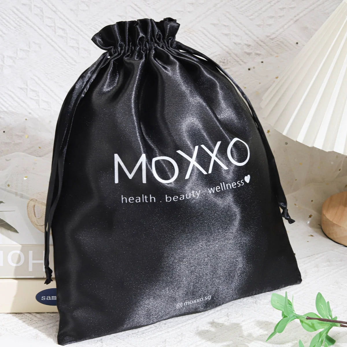 Promotion Silk Drawstring Pouch for Shoe Luxury Large Women Shoes Packaging Dust Storage Bag