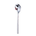 304 Vintage Creative Embossed Hammer Handle Stainless Steel Round Spoon