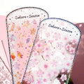 Nekoni Crystal Sakura Festival Aesthetic Stickers PVC Vinyl Puffy Decals Sticker Original Cat Decals Panda Corgi Animal Stickers