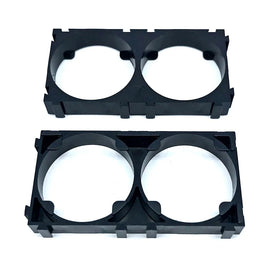Factory Sale 32650 33140 Combination 2p Splicing Lithium Cell Battery Holder ABS+PC Material Black Color for Battery Pack