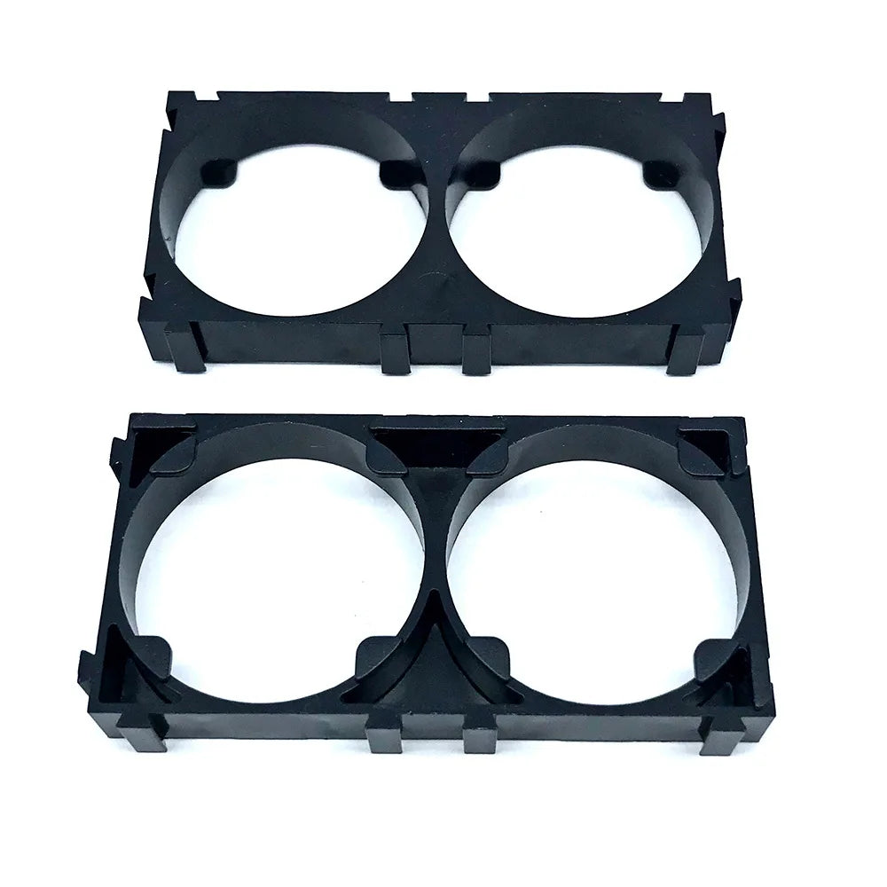 Factory Sale 32650 33140 Combination 2p Splicing Lithium Cell Battery Holder ABS+PC Material Black Color for Battery Pack
