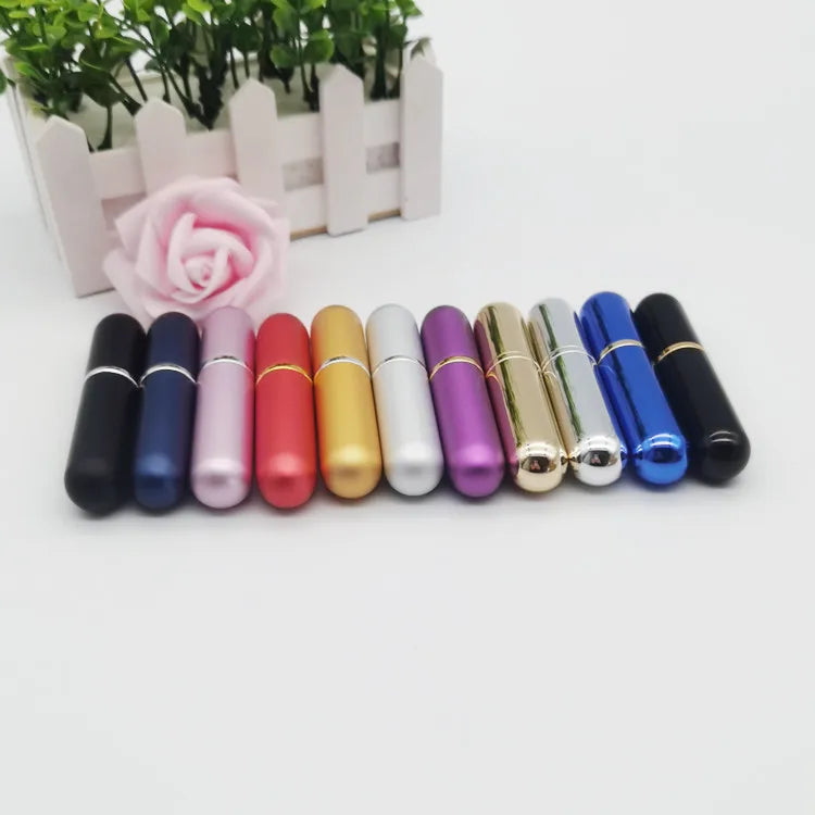 pink Silver  Black Multi Color Perfume Atomiser Refillable Empty Spray Bottle  Pump  Portable Travel Travel Bottles 8ml 10ml
