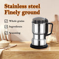 Stainless Steel Portable Coffee Grinder High-Power Electric-Fine Dry Mill Kettle Design 500g Capacity Modern for Families