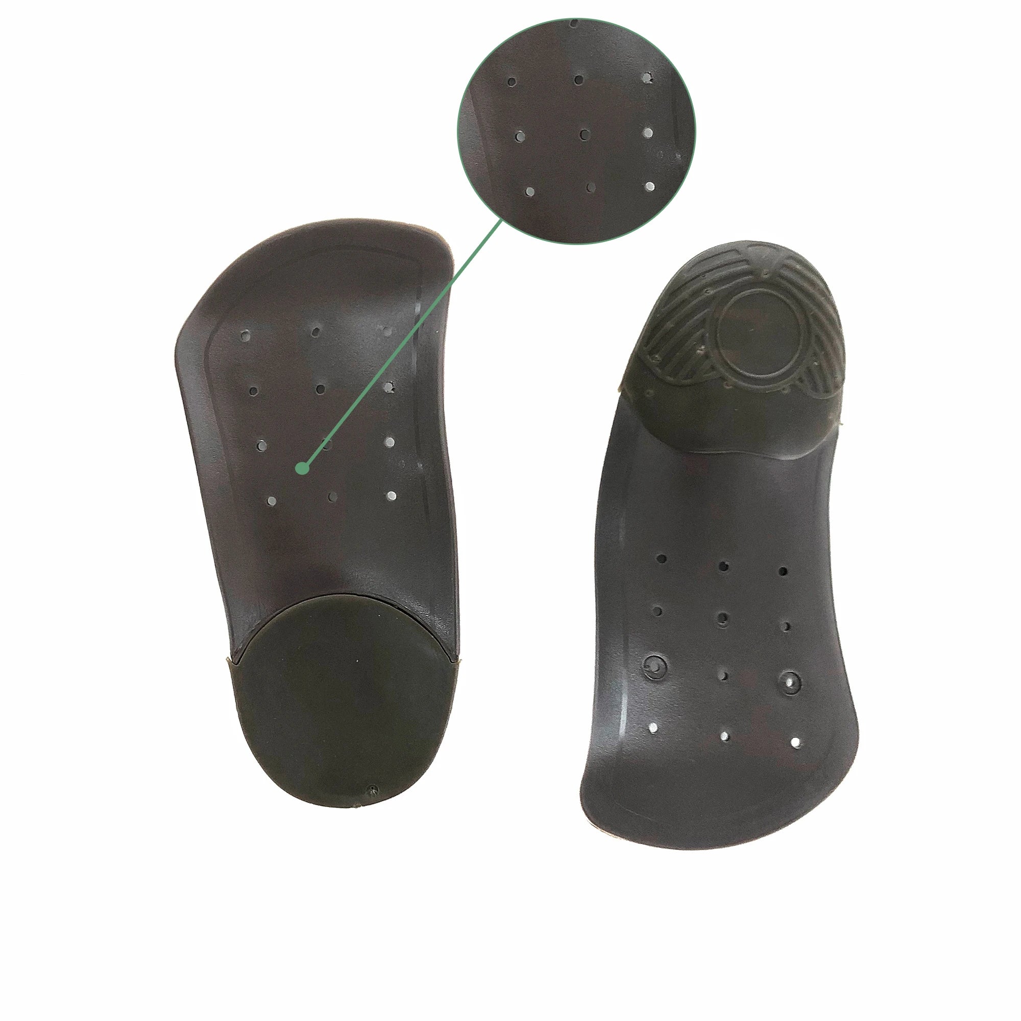 Plantar Fasciitis Support O/X Leg Correction 3/4 Heel Pad Gel Height Increase Insole Invisible Heel Lift Inserts