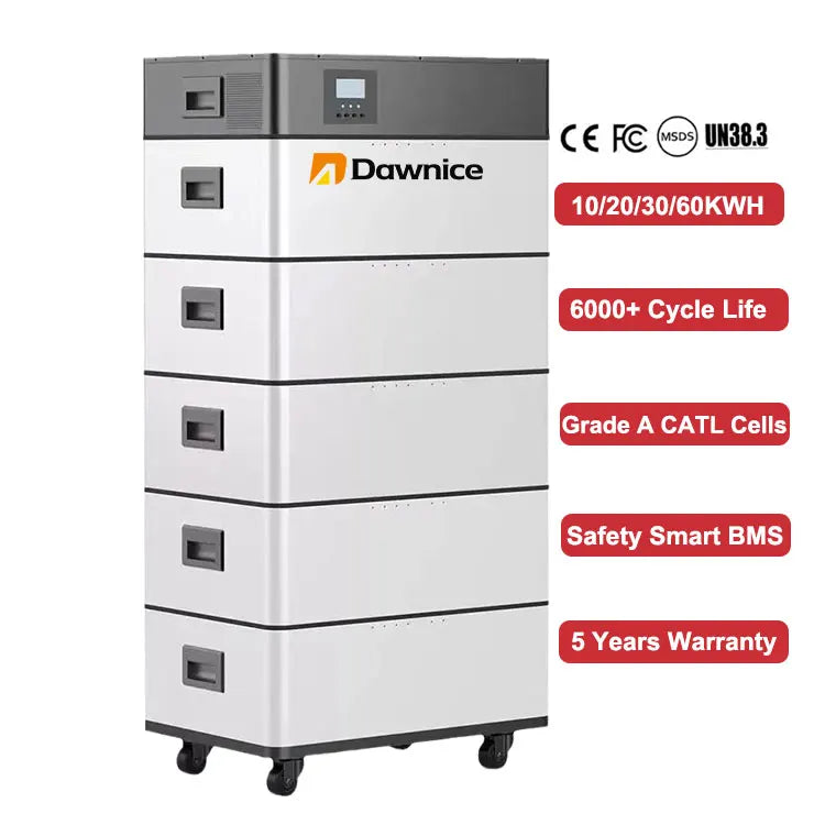 5Kwh 10Kwh Modular Solar Energy Storage LiFePO4 Lithium Battery Portable Power Banks & Power Station
