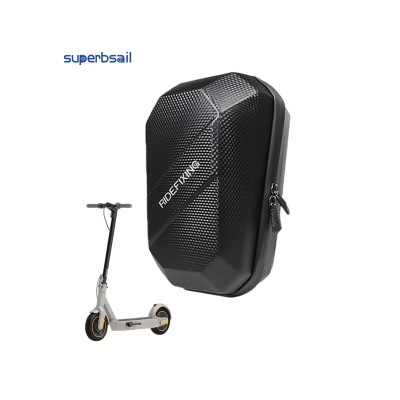 Superbsail 3L Waterproof Front Storage Hanging Bag for Xiaomi M365 and Other Electric Scooters Universal Accessory