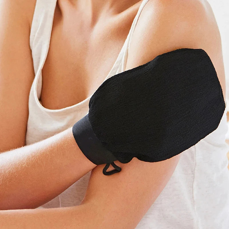 Pink Sponge Hammam Gloves Dead Skin Removal & Deep Exfoliation Smell Removing/Dehumidification Body Scrub for Men Adults