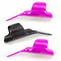 Wholesale Plastic Sewing Accessory Black Purple Finger Pusher for Thumb Protector