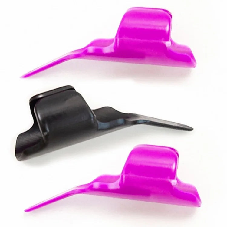Wholesale Plastic Sewing Accessory Black Purple Finger Pusher for Thumb Protector
