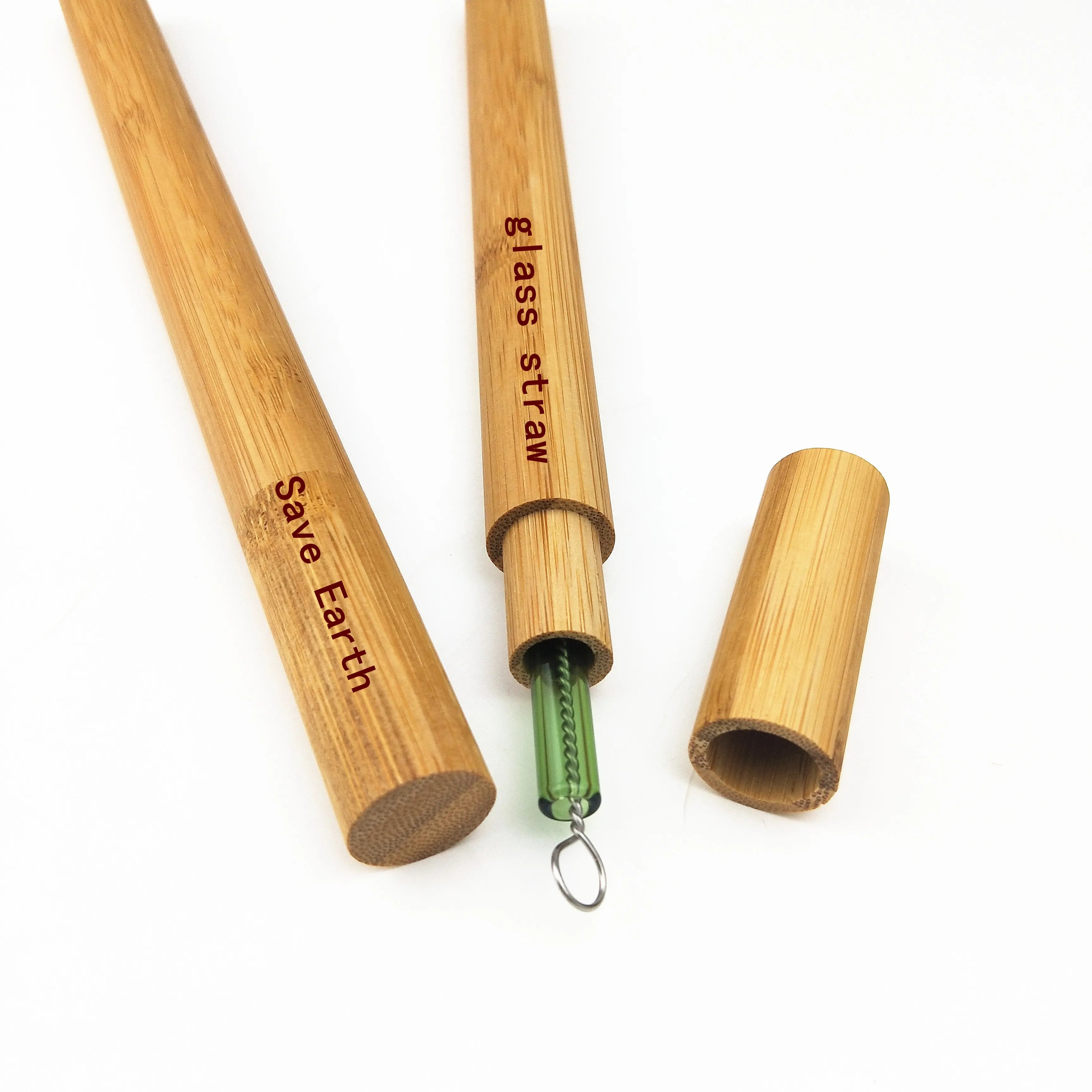New Product Ideas 2023 Top Seller 2023 Cases Bamboo case Pipe for Drinking Straws and Bamboo Toothbrush Top-ranking Products  New Arrival