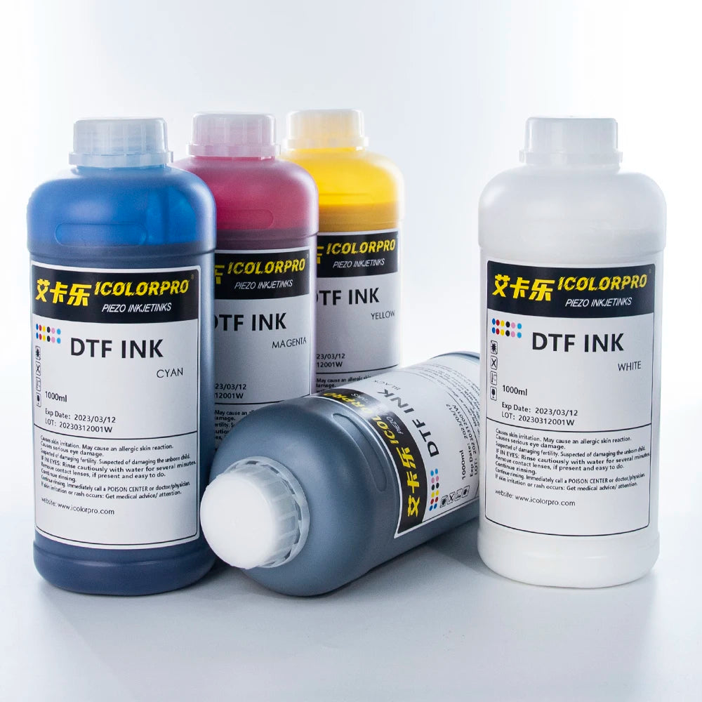 DTF Ink Inkjet White Ink for Epson L800 1390  Film Printer Transfer Machine Transfer