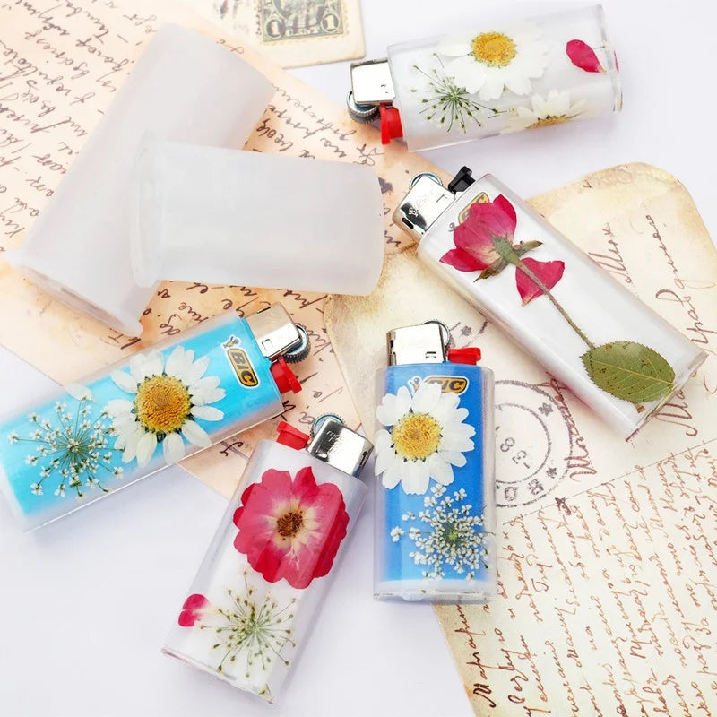 3 Size Lighter Sleeve Silicone Molds DIY Lighter Case Resin Mold