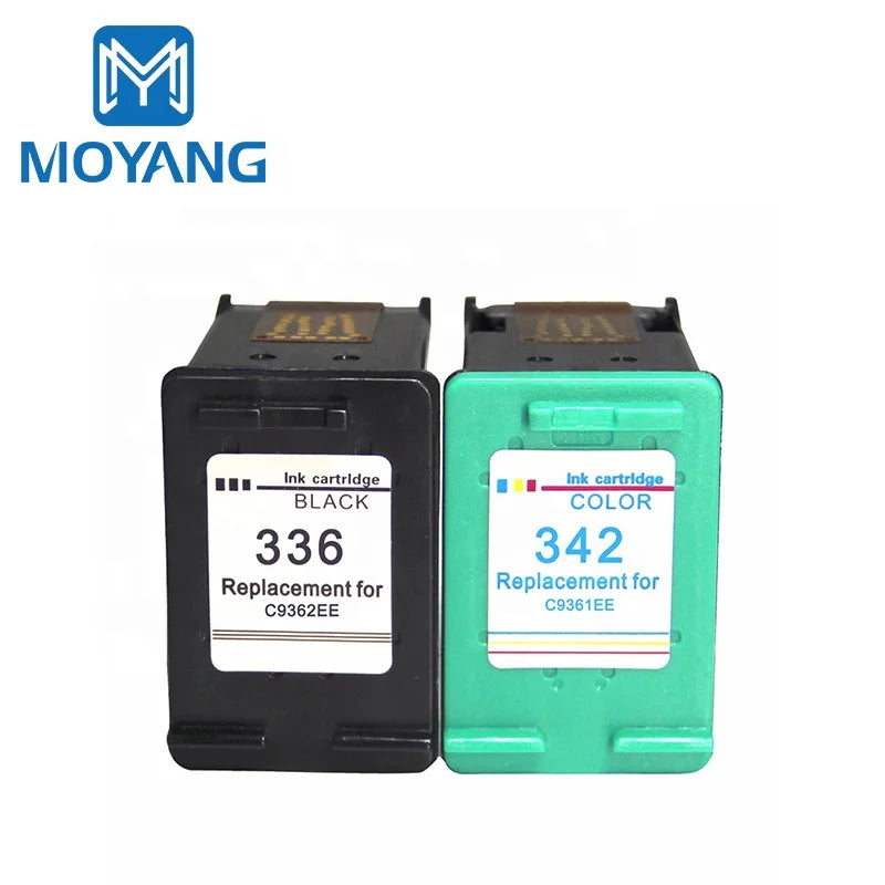 MoYang Compatible for Hp336 Hp342 Ink Cartridge Used for hp 336 342 6310 6315 6318 5420 5440 D4145 2570 C3100 C4160 Printer