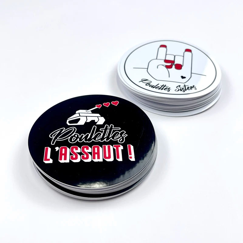 Promotion Custom Personalized Logo Adhesive Sticker Vinyl PVC Letter Printing Die Cut Stickers