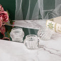 Spherical Glass Candle Cup Transparent Glass Ball Cup Aromatherapy Candle Holder Thickened Glass Cup