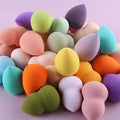 Custom Logo Beauty Tool Puff Makeup Sponge Teardrop Shape Super Soft Washable Hydrophilic Polyurethane Certified