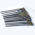 Natural Quartz Crystal Stone Magic Stick Scepter