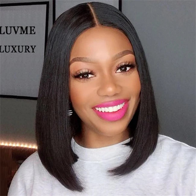Free and Fast Shipping 10 Inch Short bob Lace Wig Human Hair 13*4 Lace Front bob Wig