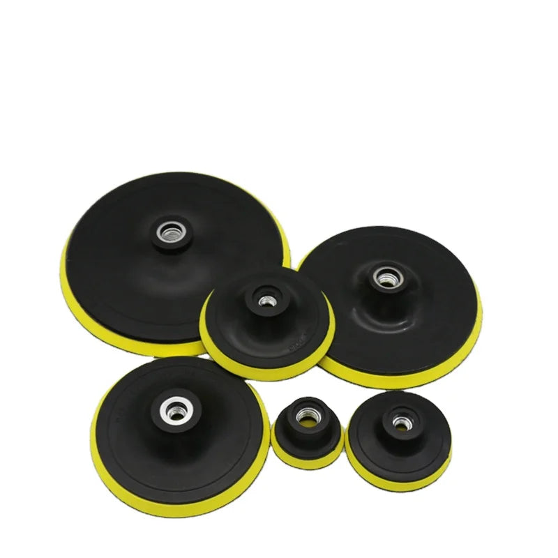 Electric Grinding Disc Tray Sprocket Wheel Polishing Disk Sticky Adhesive Sandpaper Chuck Grinder Suction Cup