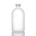 Wholesale 500 ml 16 oz Frosted Glass Juice Bottle