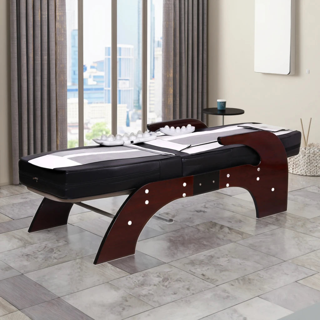 Korea Electric Thermal Body Massager Spine Care Master V3 V4 Far Jade Roller Therapeutic Chiropractic Table Infrared Massage Bed