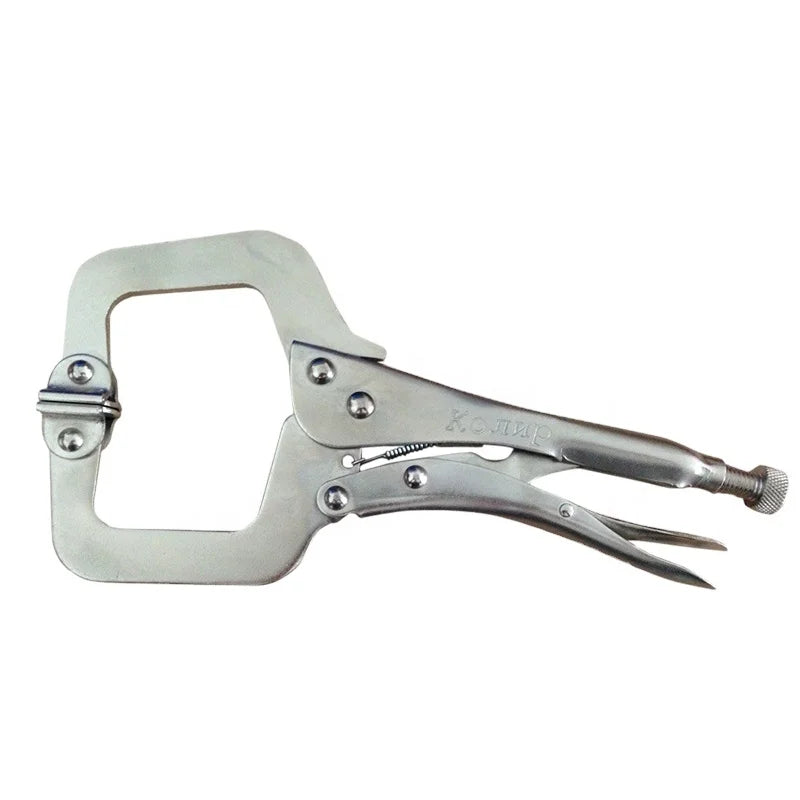 Industrial Grade 45# Carbon Steel Chrome Plated Heavy Duty Adjustable Locking Clamps for Woodworking OEM Customizable