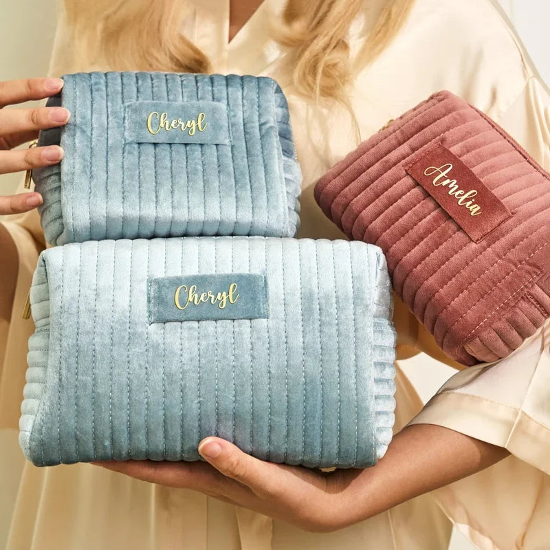Toiletries Bag Makeup Cosmetic Organizer Bag Wedding Gift Hanging Travel Toiletry Bag for Women Bridesmaid Gifts