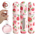 High-End 15ml Portable Flat Spray Glass Bottles Cute Plastic Perfume Samples with Direct Bottom Refill Hot Cross-Border Sale