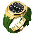 Gien Creatives Popular Update Refit Silicone Band 5Th Ga2100  Metal Watch Case Modified Mod Kit