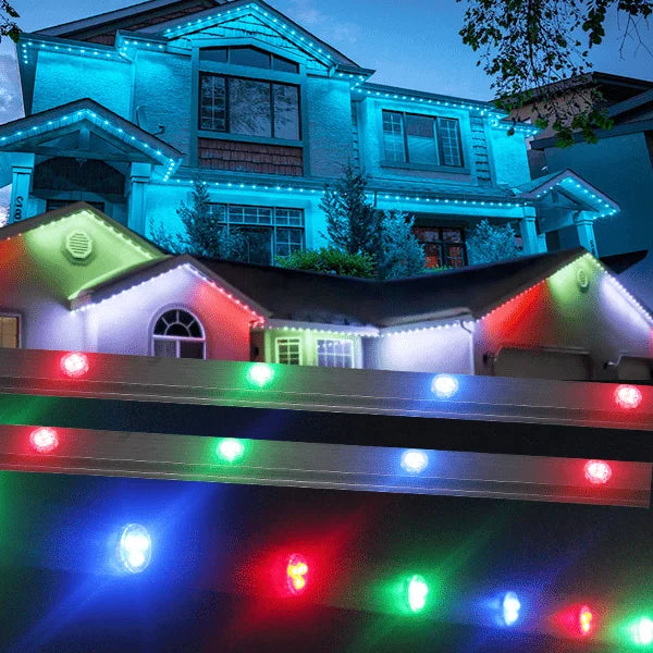 1903 Led Pixel Point Light Red Green Blue Yellow White Aluminum Track 5 Inch Bullet Ws2811 String Led Pixel Light