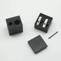 JDK Hot 2 in 1 Cosmetic Pencil Sharpener Eyebrow Pencil Sharpener Makeup Tools
