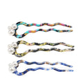 Cellulose Acetate U Shaped Hair Pins White Pearl Decor Hair Fork Sticks Women Girls Hair Styling Accessories