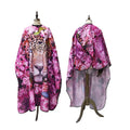 Luxury Elastic Collar Waterproof Polyester Barber Capes Salon Cape Apron Custom Color Pink Comfortable Hair Cutting Custom Logo