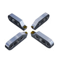 Hot Sale ODM/OEM Customizable CNC Monocrystalline Synthetic MCD Diamond Yellow Coated Milling Cutter End Mills 6mm Thickness