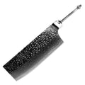 XITUO Damascus Kitchen Knife Blank Sharp 7" Inch Kitchen Chef Cleaver DIY Damascus Steel Knife Material Hand Forging Tool