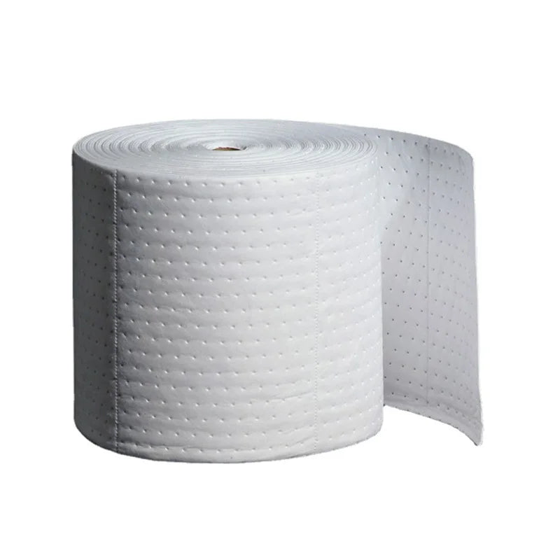 Oilspillpro 40cm*50m*5mm High Weight Absorb Mat Oil Only Absorbent Roll OOA-R0400 Made in Jiangsu
