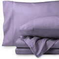 Premium 1800tc Bed Sheet Set 4-Piece with Deep Pockets Solid Color Soft Polyester-Filled for Home Hotel Bedroom Use