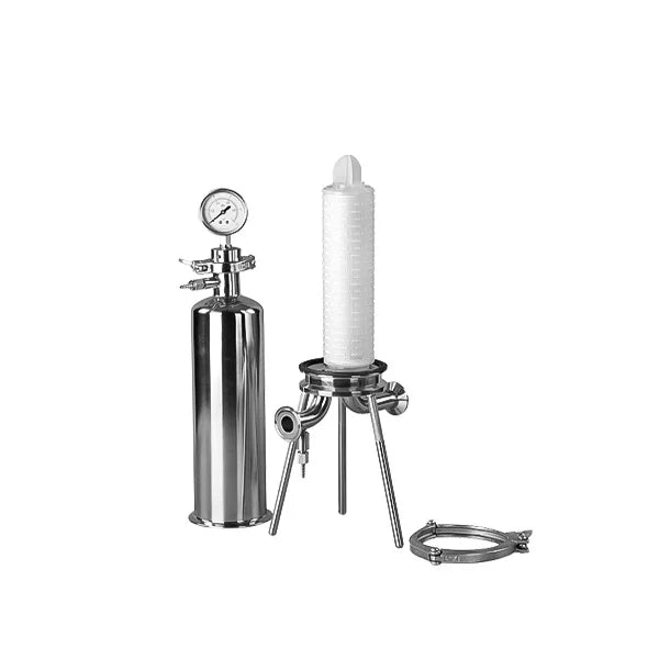 LIANDA Manufacturer Orange Juice Filtration Machine High Pressure Stainless Steel 304/316 Single Cartridge Filter Housing ISO