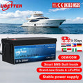 Eu Pl Stock 12V 24V Lifepo4 Battery 100Ah 200Ah Deep Cycle Lithium Phosphate Pack BMS bluetooth Battery for Solar Rv Golf Cart