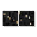 Modern Relief Painting Decor Luxury  3D Three-dimensional Hanging Painting Combination Living Room Sofa Mural Relief Painting