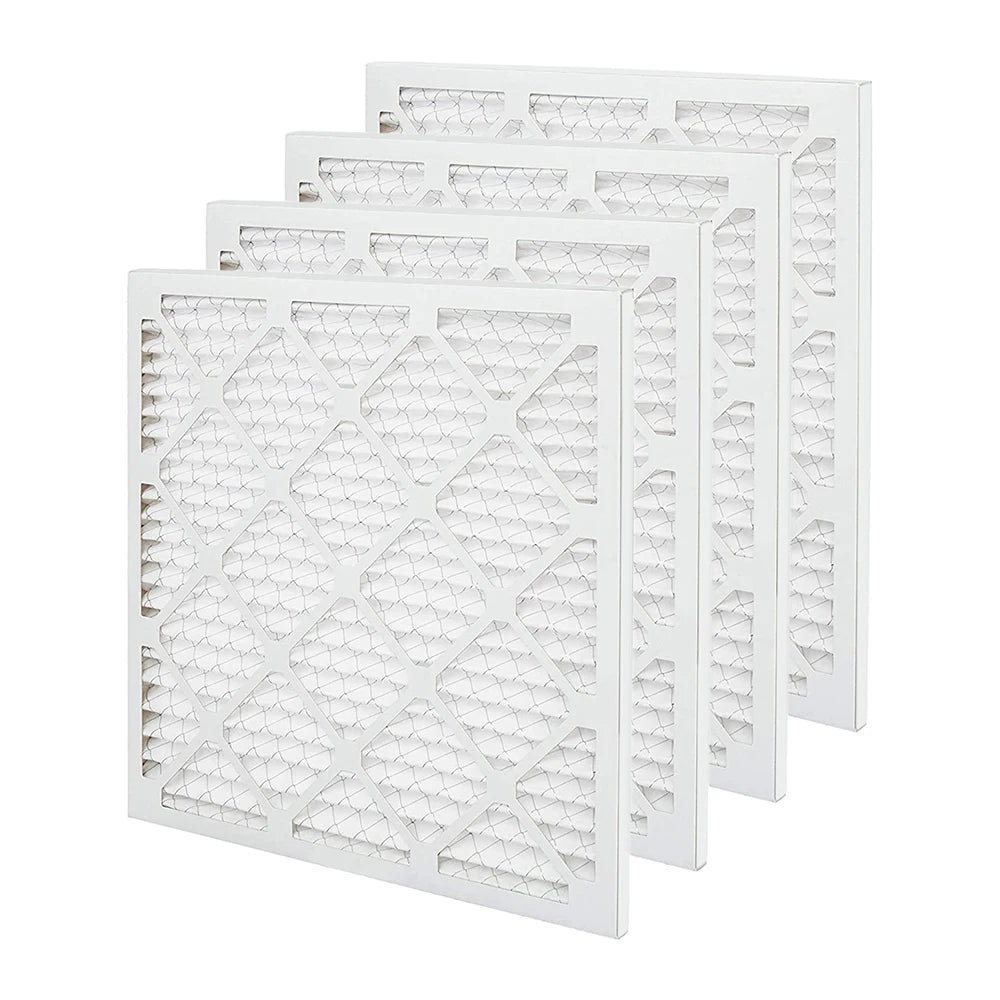 Air Filter 20x20x1 Merv 13 (4-Pack) Air Conditioner Filters for AllergiesMoldBacteriaSmokeAir Purifier Filter Replace