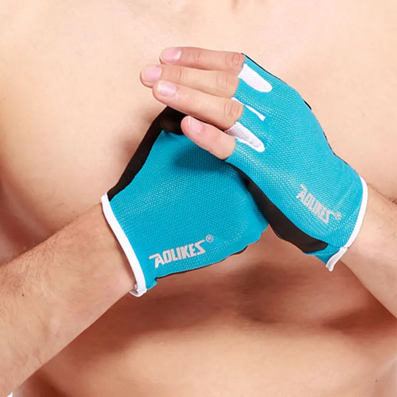 Aolikes 104 Bicycle Gloves Workout Gloves for Men and Women Lightweight Breathable Gym Gloves for Outdoor Activities