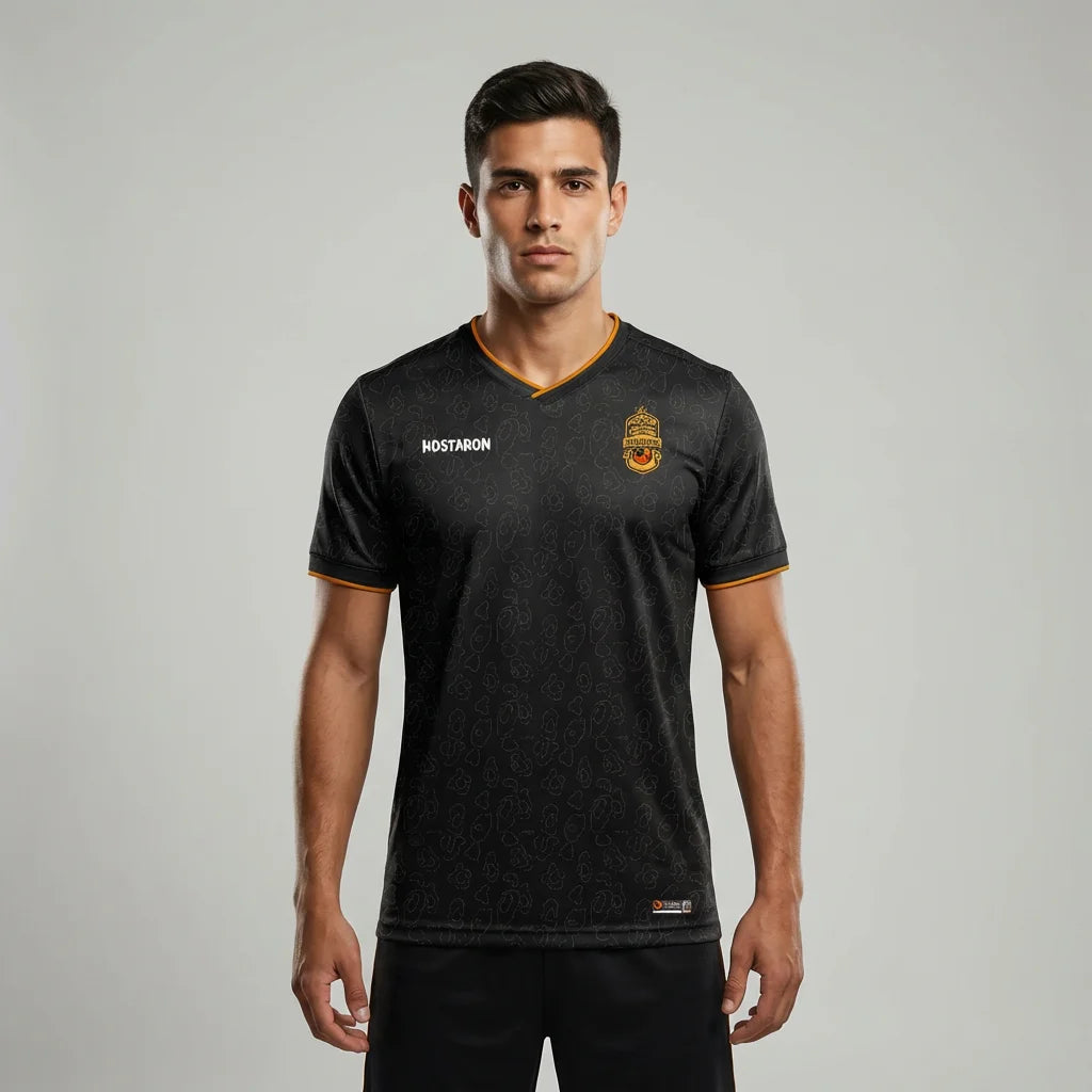 HOSTARON Sublimated Men Soccer Uniform Football Team Jersey Football Wear Custom Soccer Jersey Camisetas Football Jerseys Kits