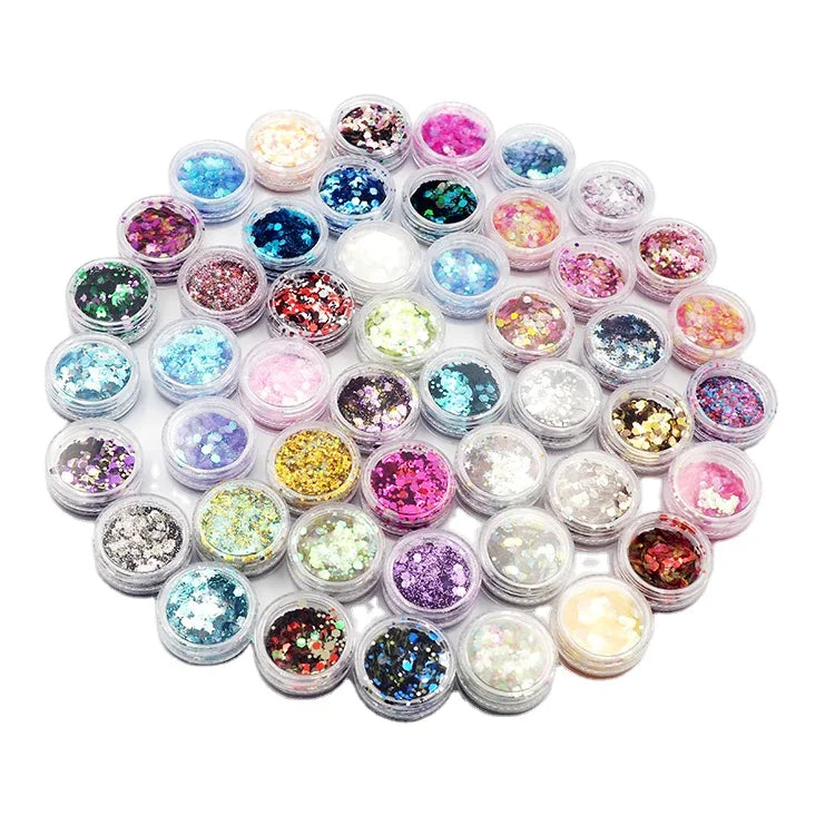Xucai Eco-Friendly White Lip Gloss Tubes Custom Packaging Biodegradable Fine Bio Glitter Crafts for Festivals Promotional Party